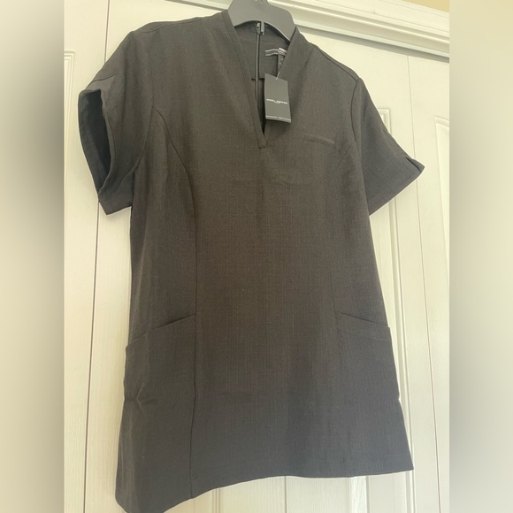 Women's Faux Linen Maya Tunic 
Black / XL - Picture 2 of 9
